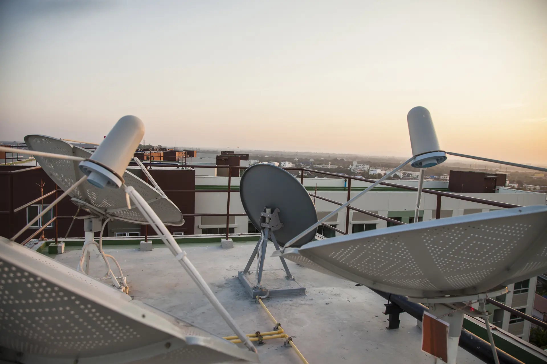 Instalación de televisión por satélite